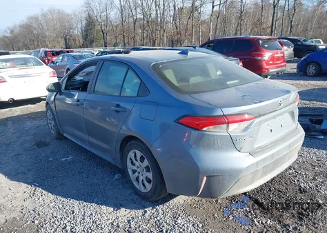 2022 Toyota Corolla Le из США, поврежденный, VIN JTDEPMAE4N3022754